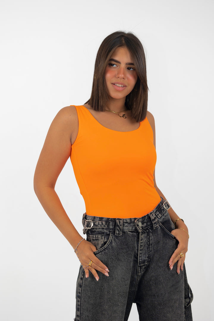 Basic Top light orange