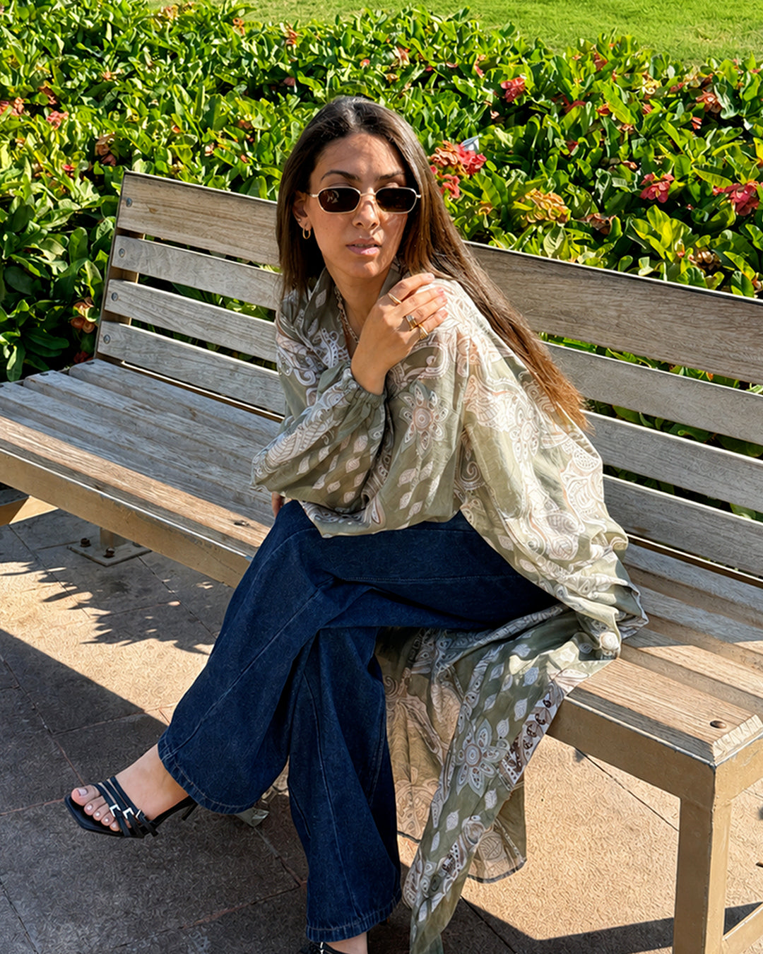 Sage Shirtdress
