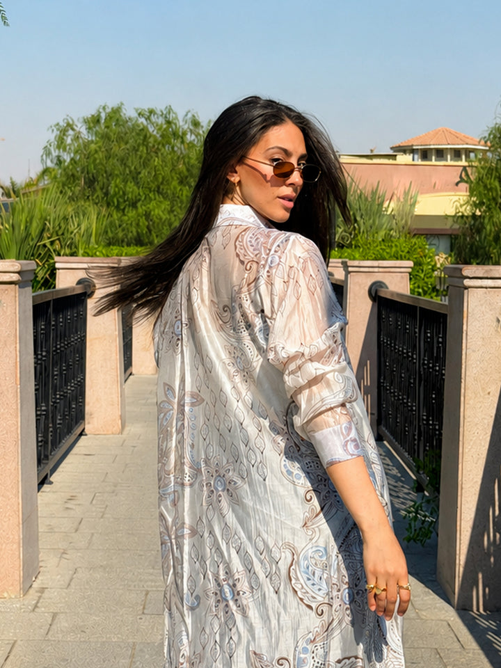 Ivory Shirtdress