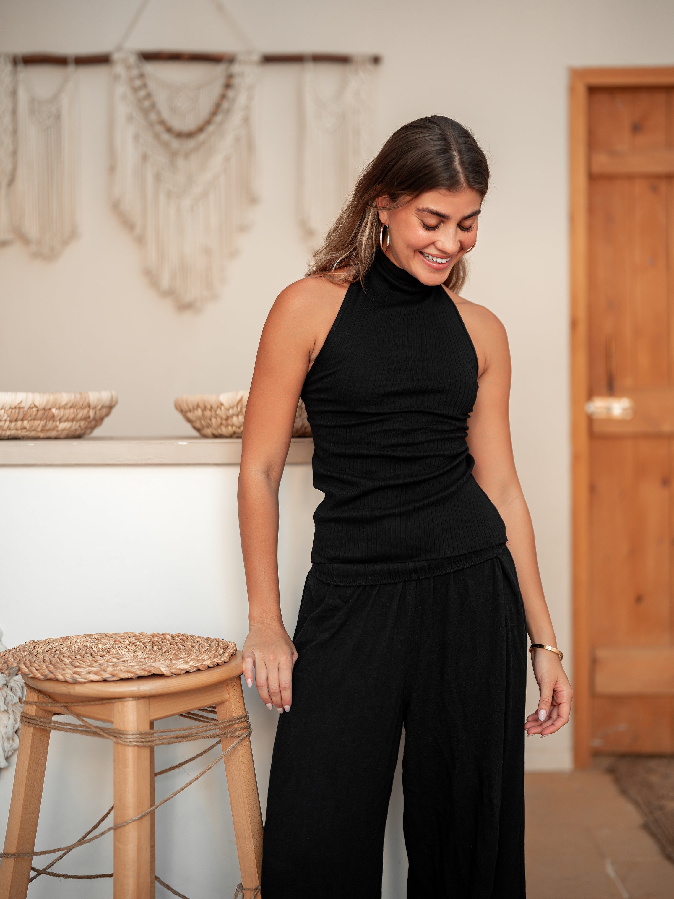 Sleek Neck Top