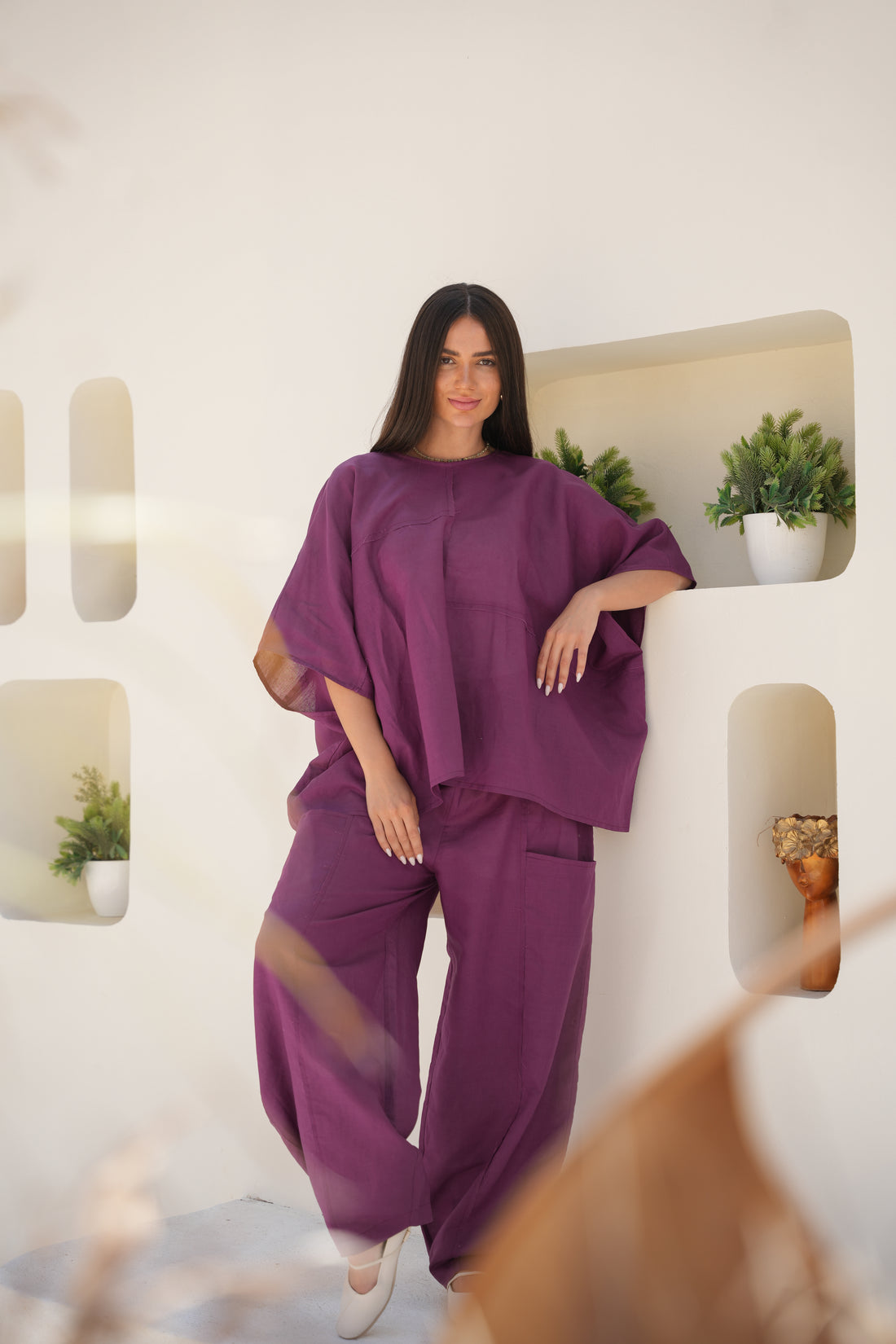 Iris Linen Set