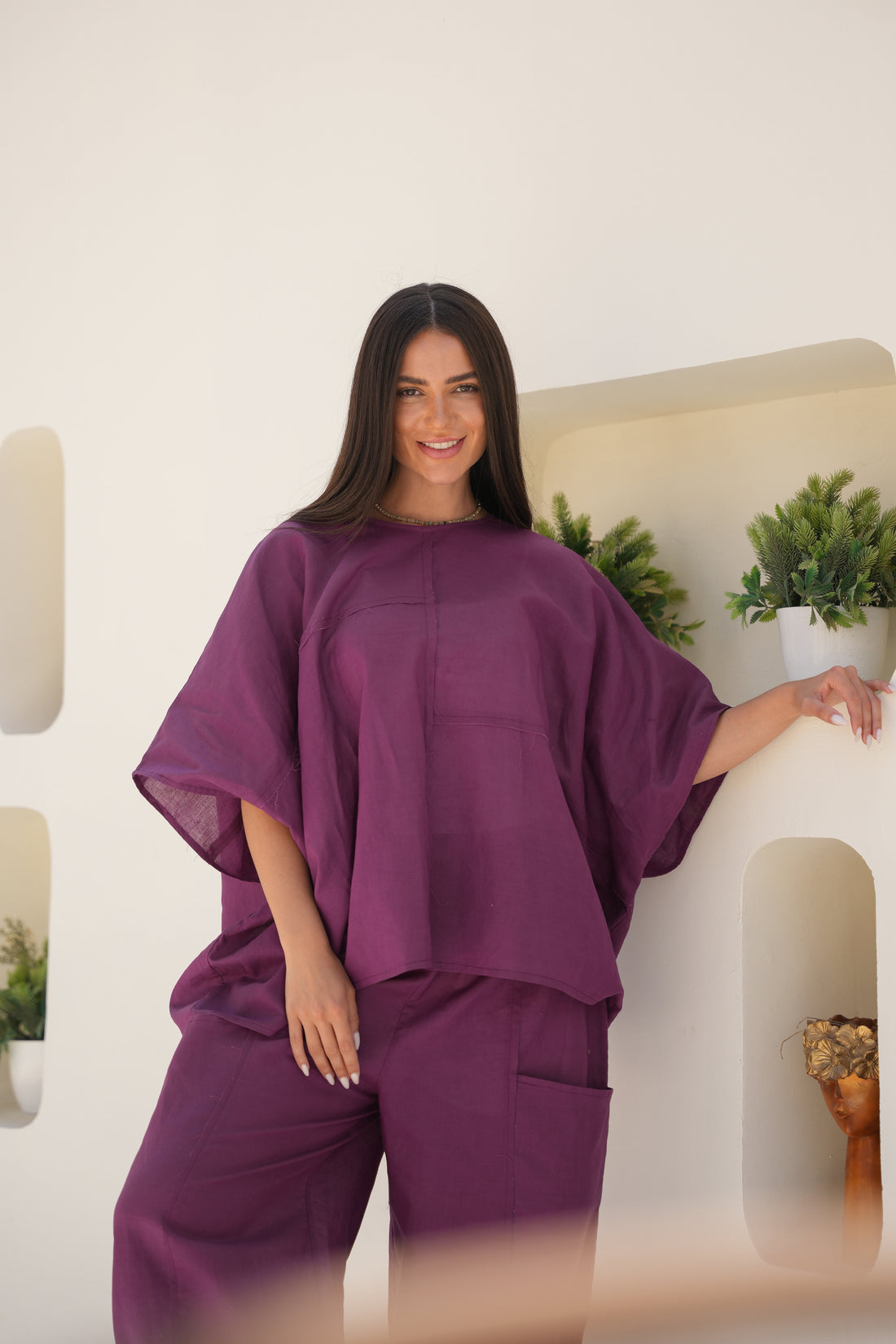 Iris Linen Set