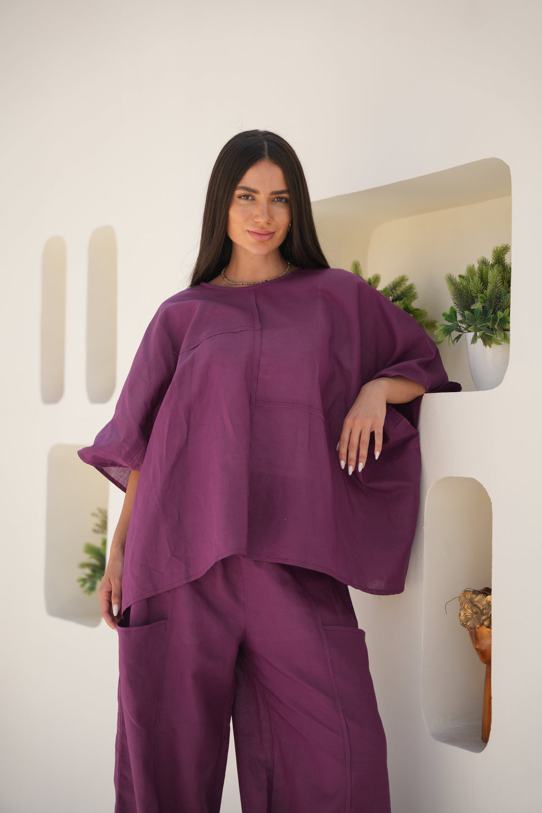 Iris Linen Set