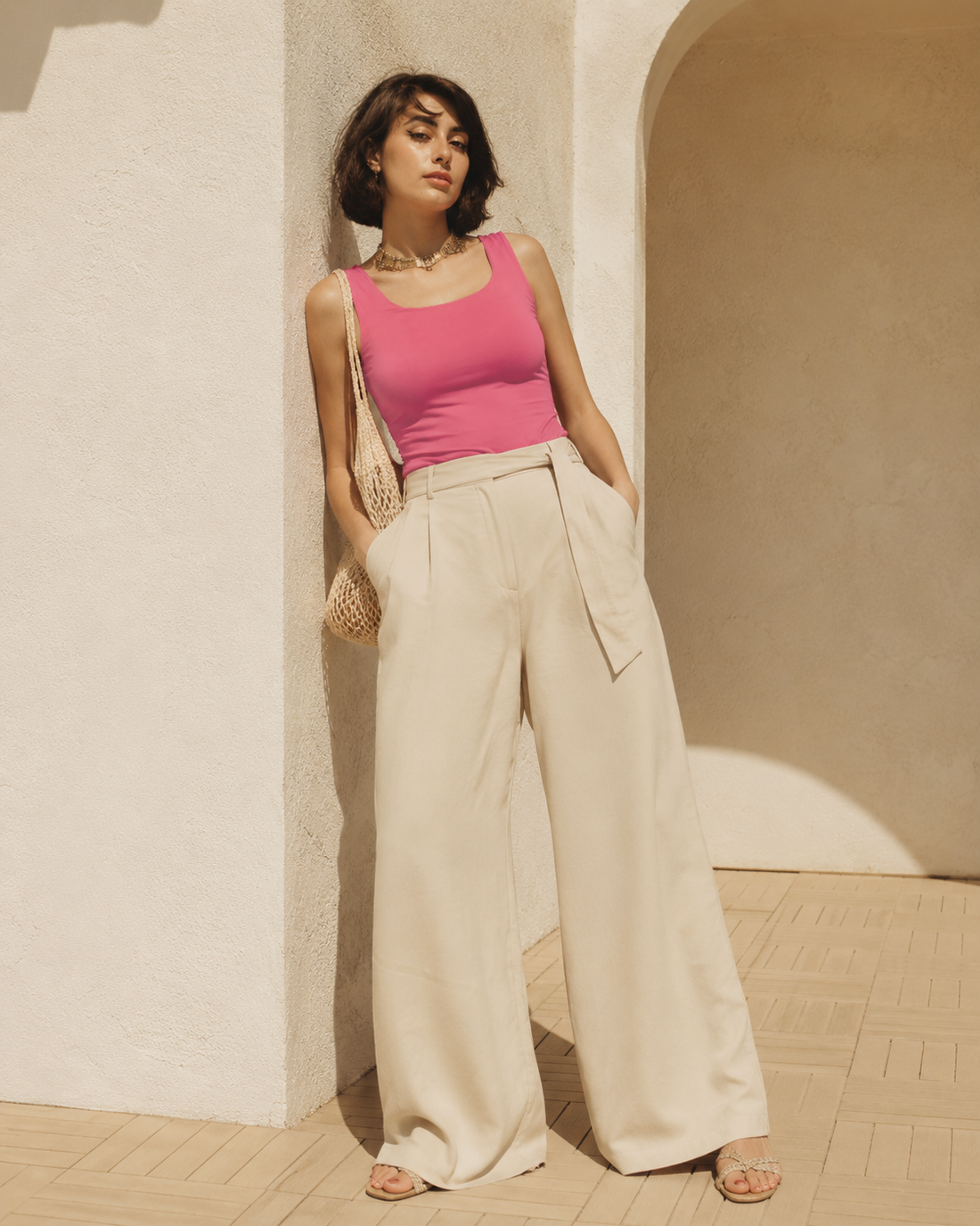 Basic Top in Pink