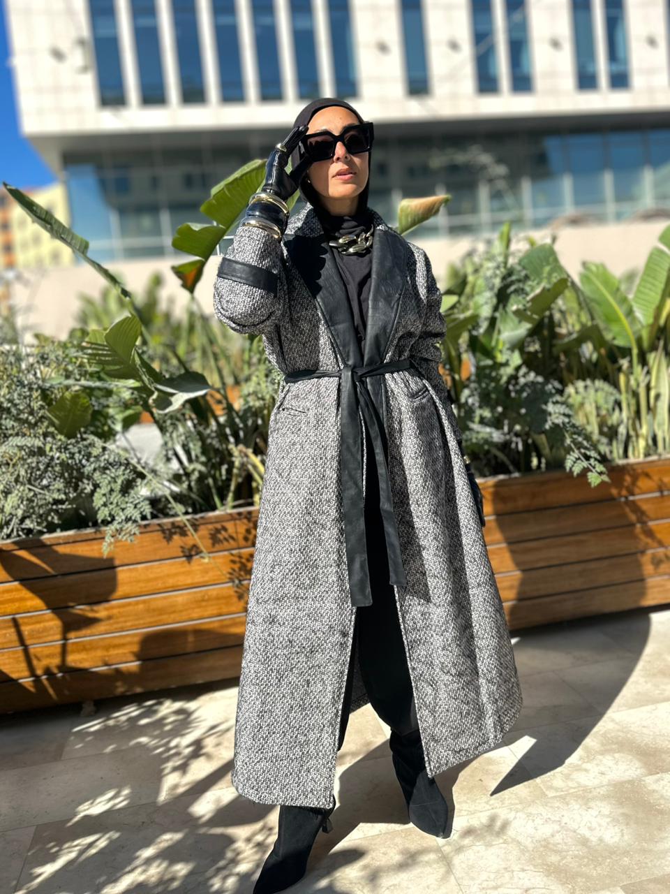 Urban Leather Coat